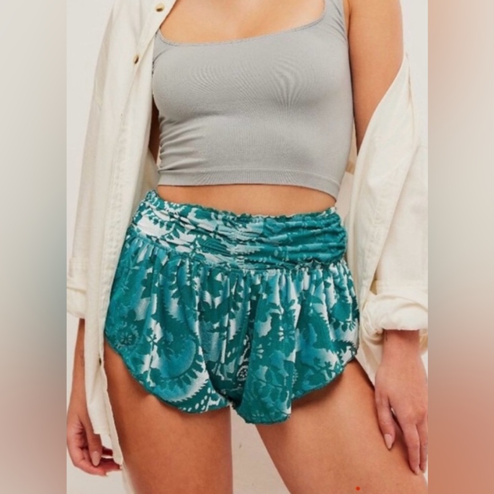 Free People Intimately Snow Angel micro shorts